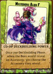 Mysterious Alien F - Co-op Deckbuilding